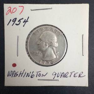 1954 Washington Quarter