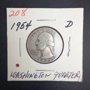 1954-D Washington Quarter