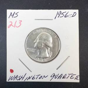 1956-D Washington Quarter