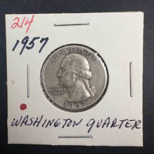 1957 Washington Quarter