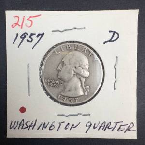 1957-D Washington Quarter