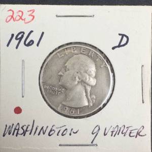 1961-D Washington Quarter