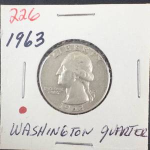 1963 Washington Quarter