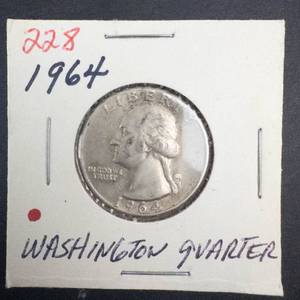 1964 Washington Quarter