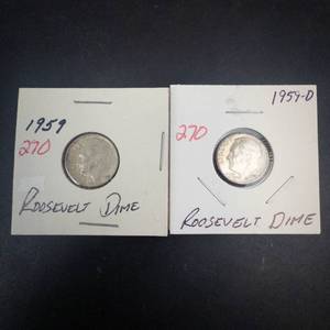 1959,1959-D Roosevelt Dimes
