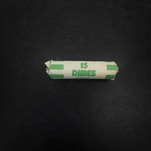 1 roll of 50 mixed Mercury and Roosevelt dimes   3.6 oz silver