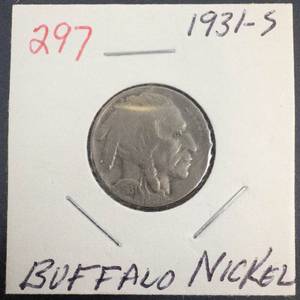 1931-S Buffalo Nickel