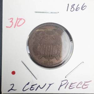 1866 2 Cent Piece