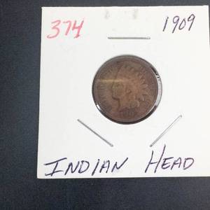 1909 Indian Head Cent