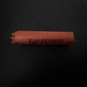 1 roll of 50 wheat cents teens thru twenties
