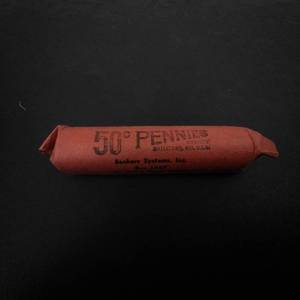 1 roll of 50 wheat cents teens thru twenties