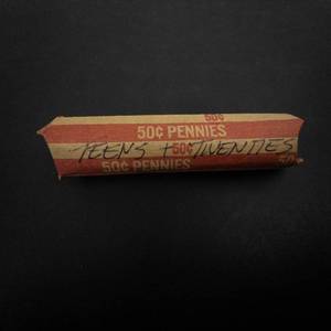 1 roll of 50 wheat cents teens thru twenties