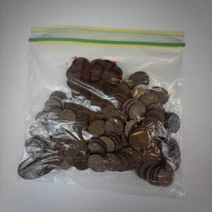 1 bag of 150 mixed wheat cents 30s thru 50s