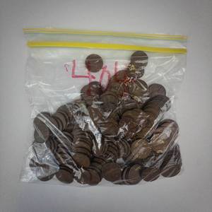 1 bag of 150 mixed wheat cents 30s thru 50s