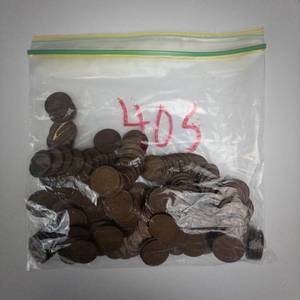 1 bag of 150 mixed wheat cents 30s thru 50s