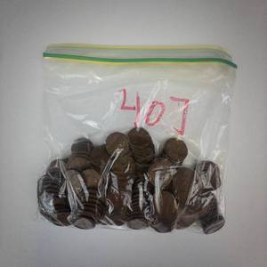 1 bag of 150 mixed wheat cents 30s thru 50s