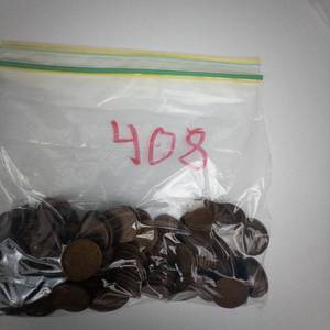 1 bag of 150 mixed wheat cents 30s thru 50s