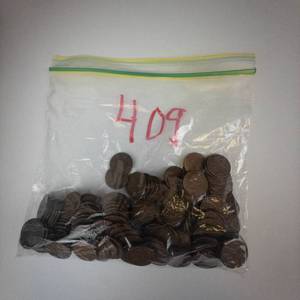 1 bag of 150 mixed wheat cents 30s thru 50s