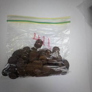 1 bag of 150 mixed wheat cents 30s thru 50s