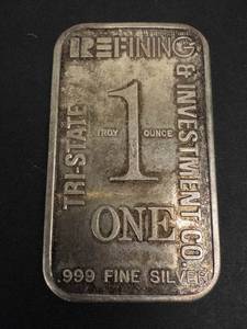 1 oz.999 silver bar