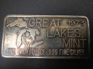 1 oz.999 silver bar