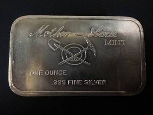 1 oz.999 silver bar