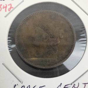 1834 Large Cent, Lg 8 sm stars