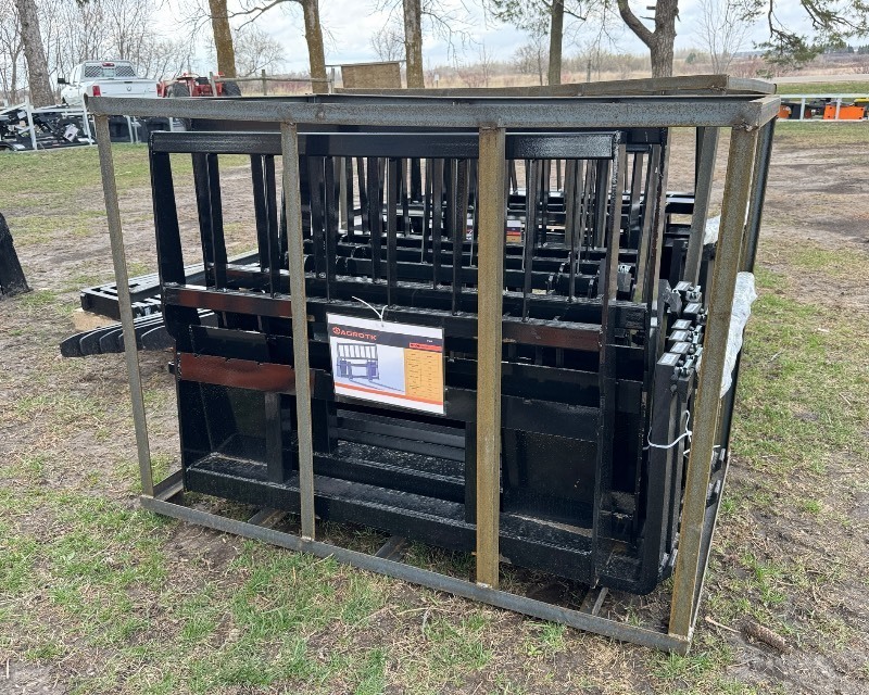 Mower King Skid Steer Forks (SA-100) - quantity of 5 sets per rack