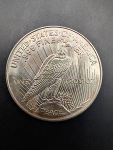 Peace Dollar Design 1oz Round