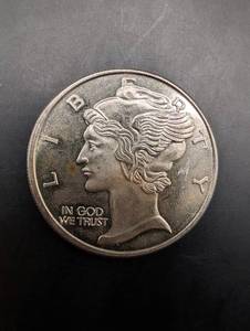 Mercury Dime Design 1oz Round