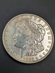 1921 Morgan Silver Dollar - United States One Dollar Coin