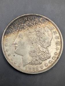 1921 Morgan Silver Dollar - One Dollar, 90% Silver