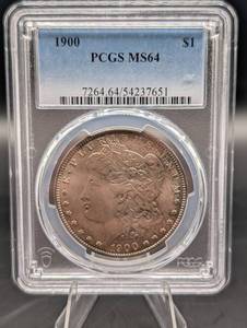 1900 Morgan Silver Dollar PCGS MS64