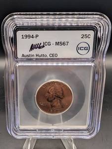Washington Quarter 1994-P MS67 ICG 25C