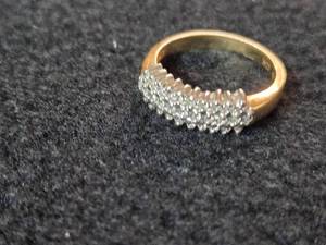2.4-grams 10K Gold Gemstone Ring
