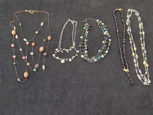 Lot of (5) Necklaces