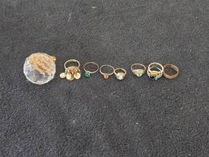 Lot of (8) Rings