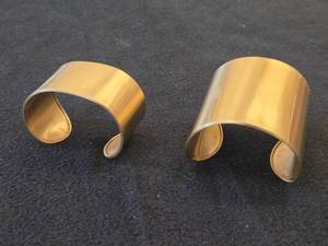 Lot of (2) Cuff Bracelets by Charles Albert