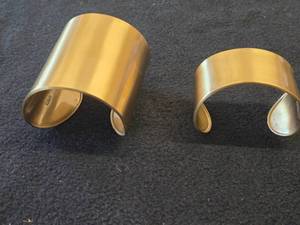 Lot of (2) Cuff Bracelets by Charles Albert