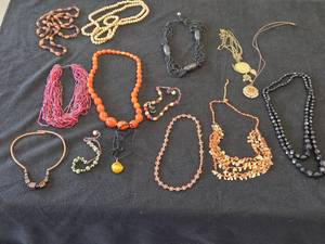 Lot of (14) Beaded Necklaces