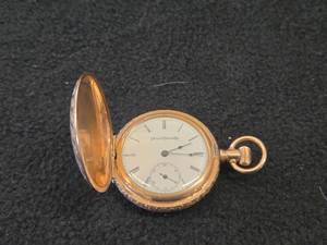58.9-grams 14K Gold Rambler Pocket Watch by Atlas Watch Co