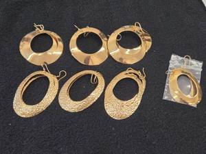 Lot of (7 Sets) Hoop Earrings by Charles Albert
