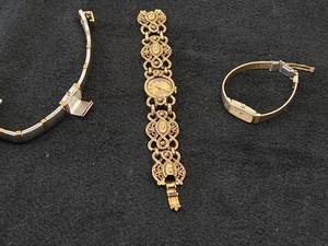 Lot of (3) Ladies Wrist Watches by Anne Klein - Seiko - West 12