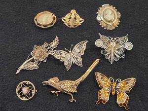 Lot of (9) Pins