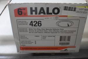 6 Halo White Trim Ring