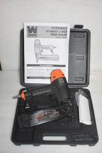 WEN 61723K 18-Gauge 38-Inch to 2-Inch Brad Nailer with Carrying Case  Current price$47.66