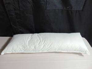 Lumbar Down Alternative White Bed Pillow - 16 x 44  BOKSER HOME