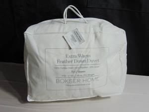 Feather & Down Duvet Comforter Insert - Full Queen - Extra Warm  BOKSER HOME