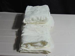 100% French Linen Sheet Set - King - White  BOKSER HOME