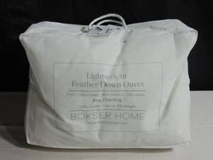 Feather & Down Duvet Comforter Insert - KingCal King - Lightweight  BOKSER HOME